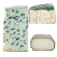Fromages frais et fromages bleus