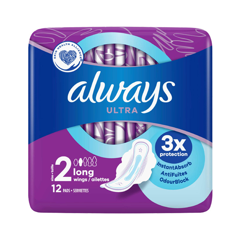 Always Ultra Serviettes Longues (12 pièces)