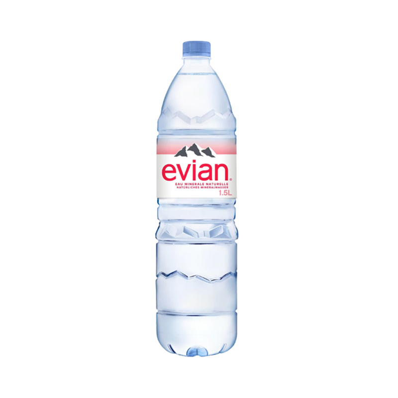 Eau minérale Evian 1,5 litre