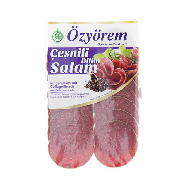 Salamis épicés tranchés 80g
