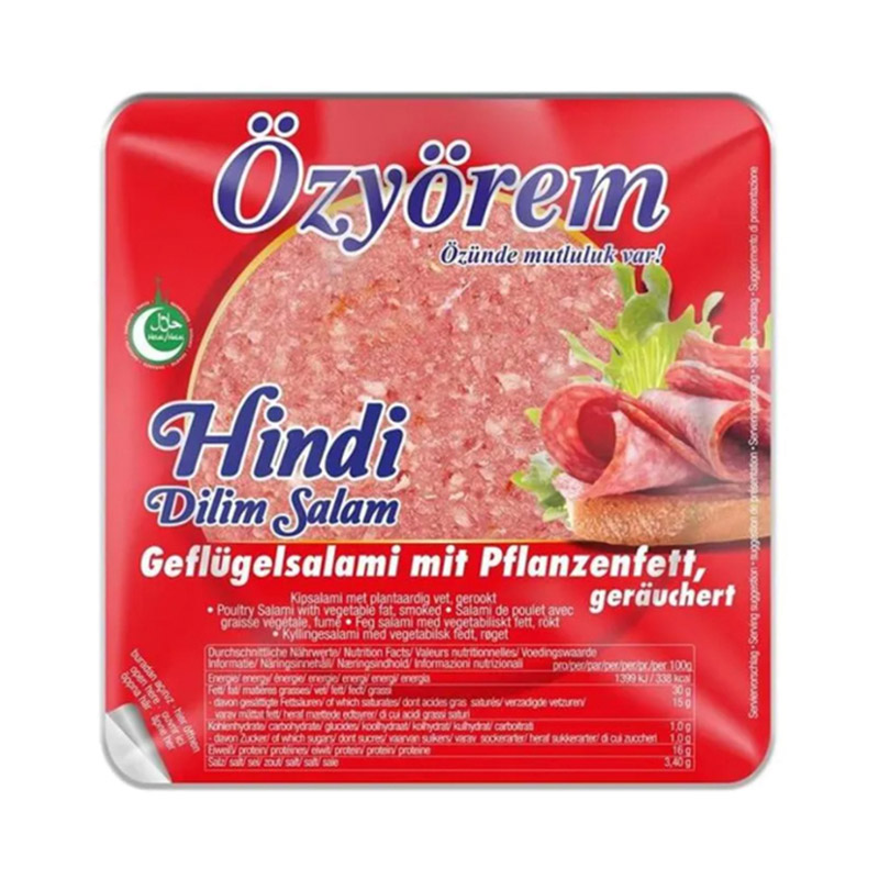 Tranches de salami de dinde 150g