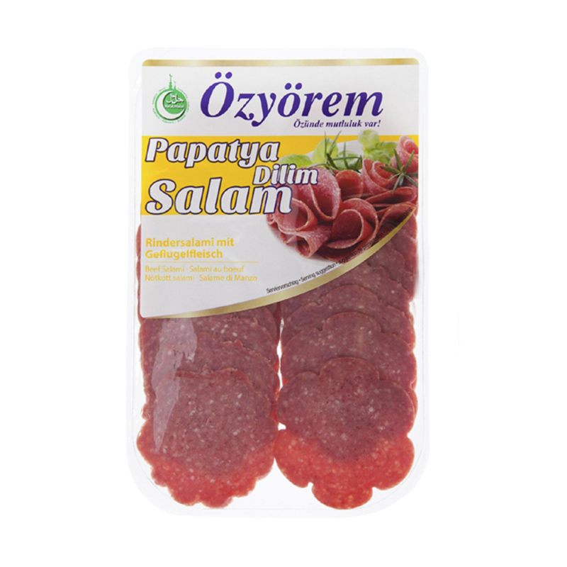 Salamis en tranches Özyörem à la camomille