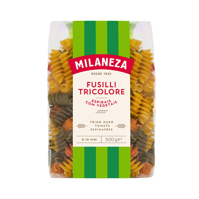 Milaneza Fusilli Tricolore - Pates Seches