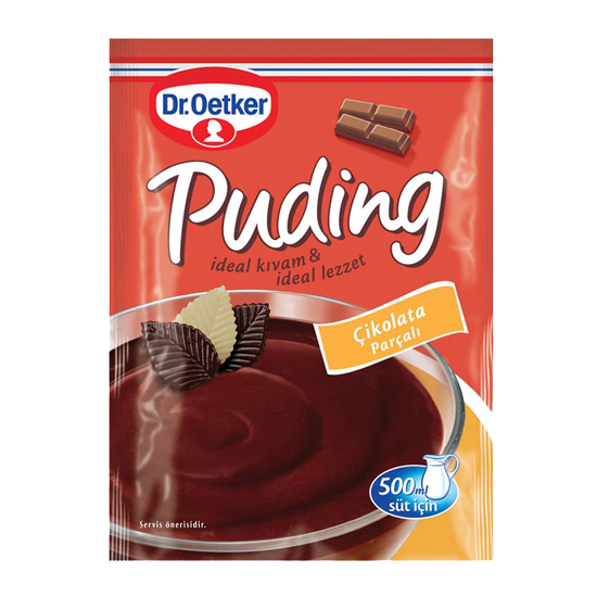 Pudding au pépites de chocolat