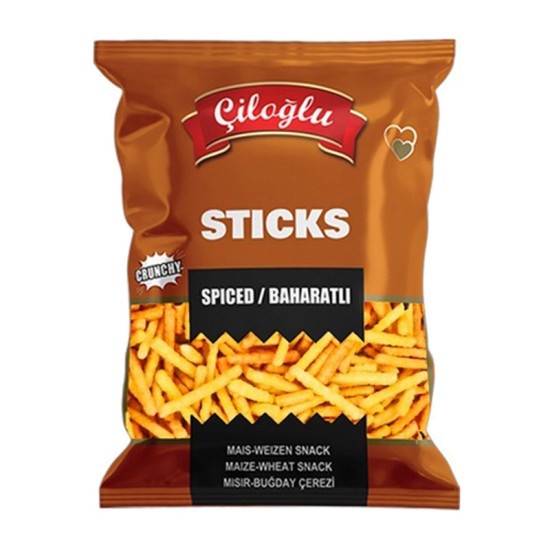 Snack croustillant de maïs et blé épicé - Ciloglu