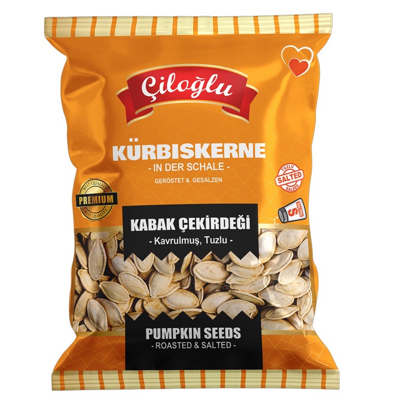 Graines de citrouille grillées salées de qualité supérieure - Ciloglu