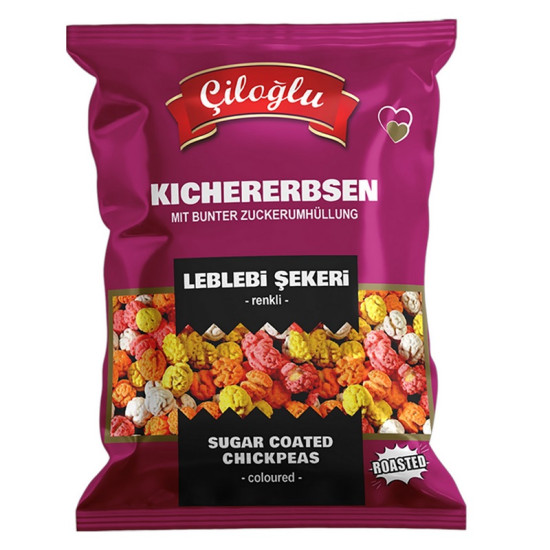 Pois chiches colorés enrobés de sucre - Ciloglu