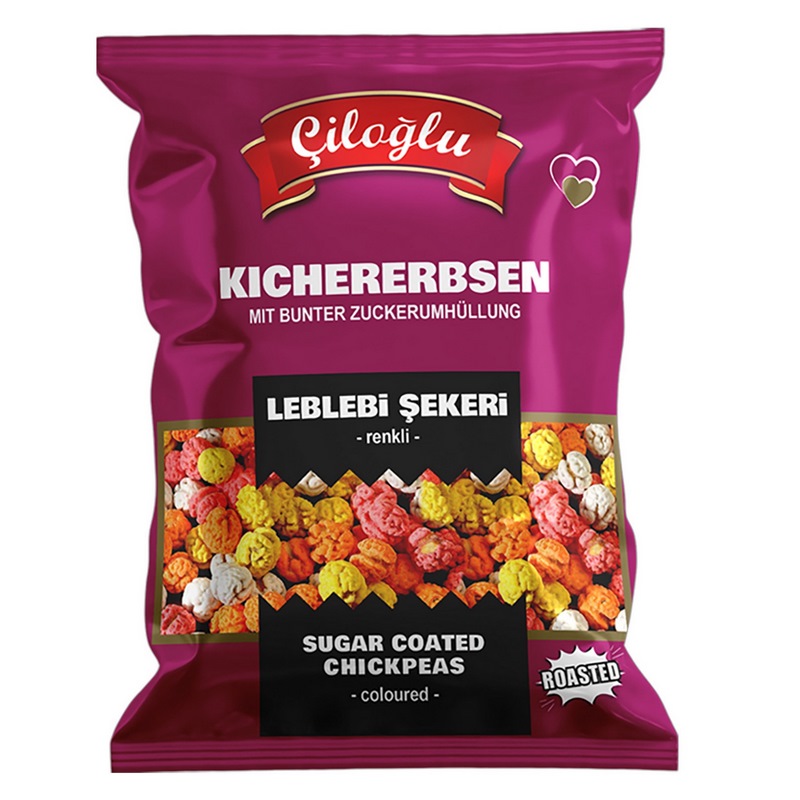 Pois chiches colorés enrobés de sucre - Ciloglu