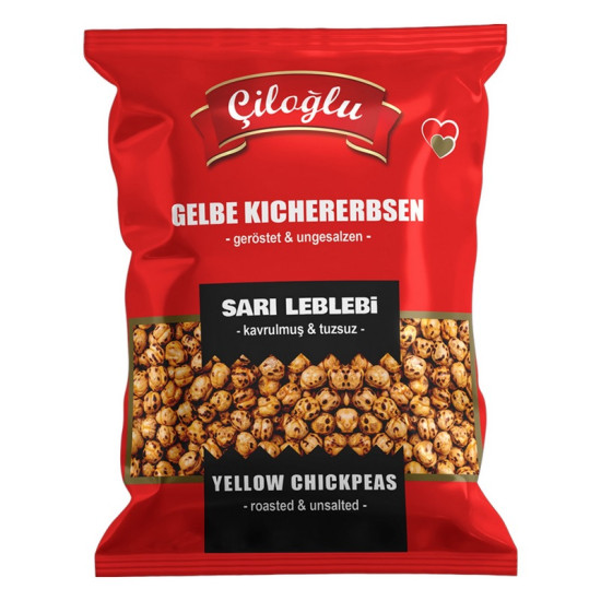 Pois chiches jaunes grillés non salés - Ciloglu