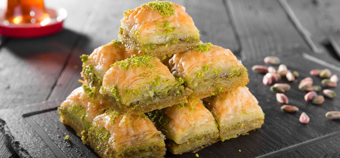 Baklava à la pistache