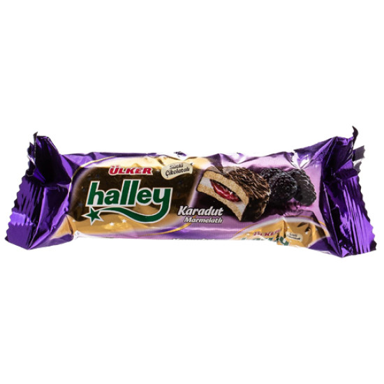 Ulker Halley Biscuit Sandwich à la Mûre Noire